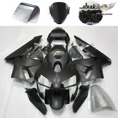 Matte Black Fairing Kit For Honda CBR 600RR 2003 2004 Injection Bodywork +Bolts • $329.99