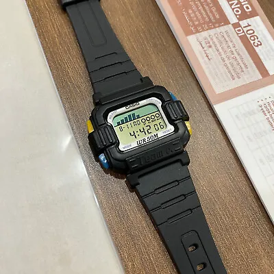 Casio TM-15-1B Bike Timer Rare Vintage Digital Watch NOS NIB • $130