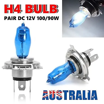 H4 LED Headlight Globes Car Light Bulbs Headlamp High Low Beam Conversion Kit AU • $17.99