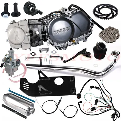 Lifan 125cc Engine Motor Kit For ATC70 CL70 CRF50F CRF70F CT70 CT90 Taotao 140cc • $22.66