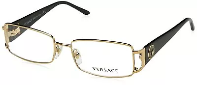 Versace VE1163M Eyeglass Frames 1252-52 - Pale Gold • $204