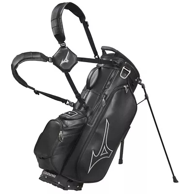 NEW Mizuno Golf 2024 Tour Stand / Carry Bag 6-Way Top - Black • $289.99