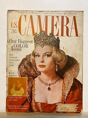 1962 US Camera Magazine Marilyn Monroe Pinup Girl Queen Model Vintage Hollywood • $24.99