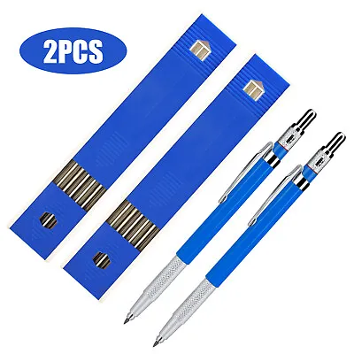 2Set 2.0mm Mechanical Drafting Clutch Pencil+Refill Lead For Sketching Drawing • $11.48