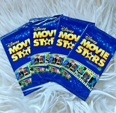 Woolworths 2010 Disney Movie Stars Collector Cards Sealed Packets • $1.25