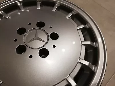 4x Mercedes W124 129 201 EVO Gullide Cover Style Design Rims 8x16 ET34 TÜV  • $1126.46