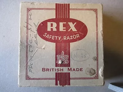 Vintage Rex Safety Razor Box • $7.50