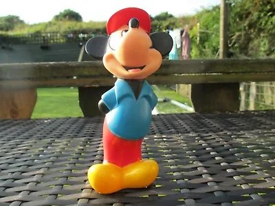 Disney Junior Clubhouse - SCHOOL BOY MICKEY MOUSE Plastic Bath Toy Action Figure • £12.74