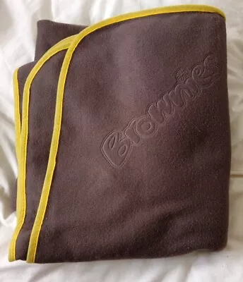 Unused Girl Guiding UK Official Brownies Brown Camp Blanket. • £15