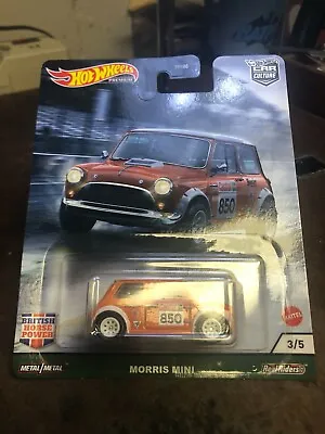 Hot Wheels Premium Real Riders Car Culture 3/5 Morris Mini • $5.99