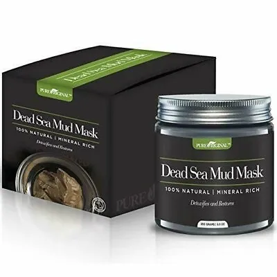 $12.99 • Buy Pure Originals Dead Sea Mud Mask For Face, Body & Hair 100% Natural And Organic