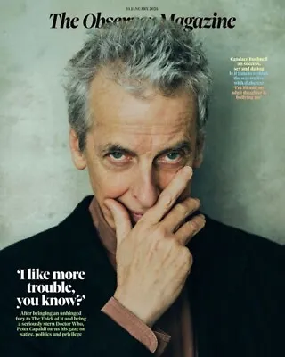 OBSERVER Magazine 14th January 2024 PETER CAPALDI COVER FEATURE • £8.99