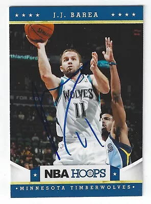 Jose Jj Barea Minnesota Timberwolves Signed Basketball Card Dallas Mavericks • $9.99