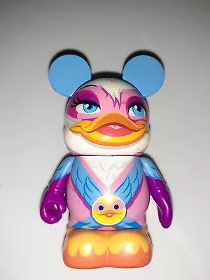 Disney Vinylmation 3  Toy Figure Zooper Heroes Park Set 1 White Duck Pink Outfit • $3