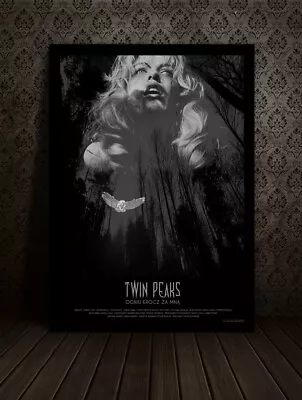 TWIN PEAKS  Polish Poster DAVID LYNCH Movie Mulholland Print Drive Laura Palmer • $62