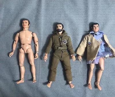 Vintage 1971 Mego Corp Action Jackson Figure Lot Qty 3 Figures Please See Pics • $49.99