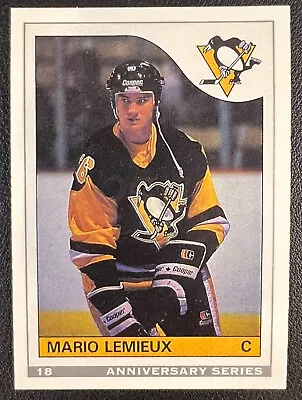 Mario Lemieux  Rookie Reprint  From 1992-93 OPC 25th Anniversary (#18) • $4.36