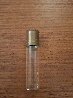 Bullet Case Mini Bottle Jar Screw Top Vintage Original 8cm 2cm Dia. Hip Flask • £9.50