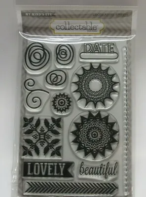 My Minds Eye Collectable Clear Craft Stamps  Beautiful  By Jen Allyson New • $8.99