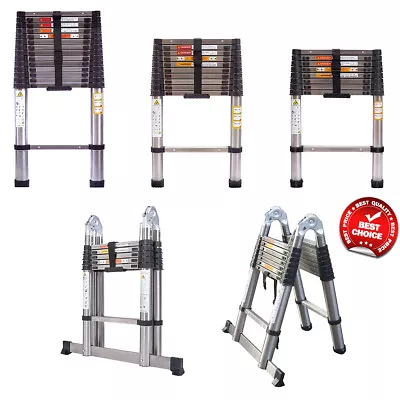 MultiPurpose Folding Telescoping Ladder Extension Collapsible Ladders Heavy Duty • $70