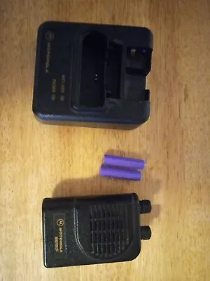 VHF Motorola Minitor III Fire Pager With Charger NO Adapter Read Description • $25
