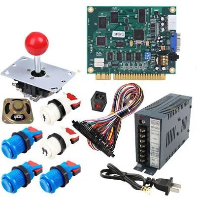 Arcade Classics Horizontal 19 In 1 DIY Kit For 1 Player  Arcade Jamma Kit VGA • £97.20