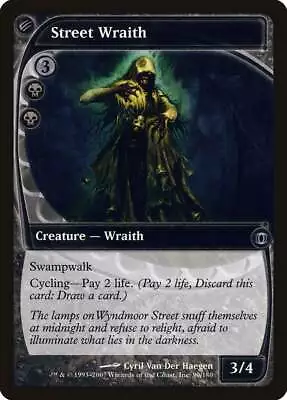 Street Wraith Future Sight PLD Black Uncommon MAGIC GATHERING CARD ABUGames • $3.65