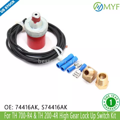 Transmission High Gear Lock Up Switch Kit For TH 700-R4 4L60 200-4R K013 74416AK • $20.99