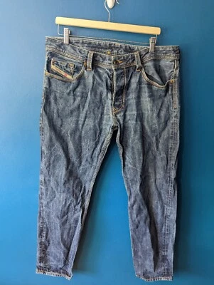 £30 • Buy Men's Diesel Larkee-T Regular Tapered Blue Jeans W36 L32 Wash 008Y9