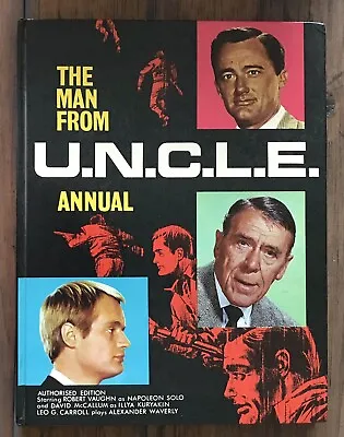 Vintage 1967 Man From UNCLE Annual Hardback Book • £55.41