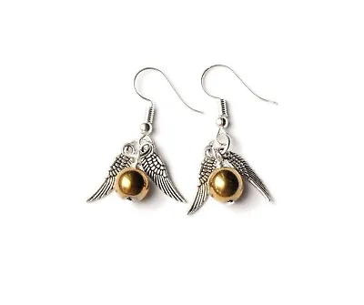 $11.99 • Buy Harry Potter Golden Snitch Earrings