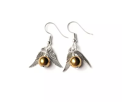 $11.99 • Buy Harry Potter Golden Snitch Earrings