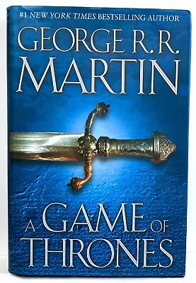 A GAME OF THRONES By George R.R. Martin Hardcover HC SONG OF FIRE AND ICE • $14.99
