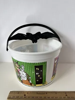 2001 McDonald's Halloween Happy Meal Bucket Pail W/ Bat Handle Grimace Ronald • $8.99