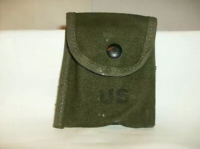 100% Original USGI M-1956 Web Gear Compass Magnetic Pouch Uncommon • $15.99