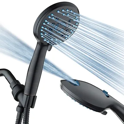 AquaCare AS-SEEN-ON-TV High Pressure 8-mode Handheld Shower Head With 2 Brackets • $49.99