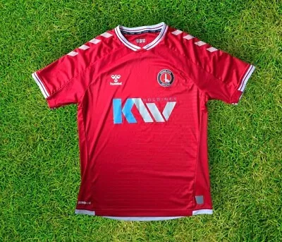 Charlton Athletic Hummel 2020-2021 Home Shirt Size Large • £25.99