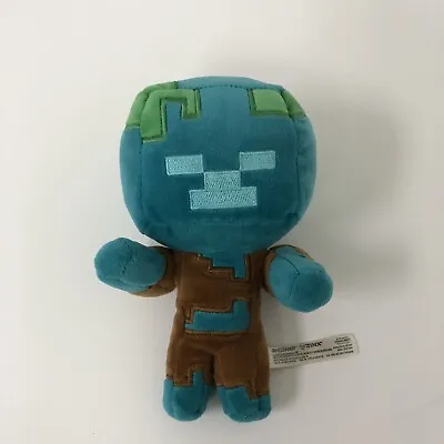 Mojang Jinx Minecraft Drowned Zombie Plush Stuffed Animal Toy Figure - 8  Long • $19.99