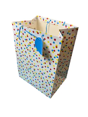 Extra Large Polka Dot Gift Bag Jumbo Size Birthday Gift Bag Celebration Bag • £2.68