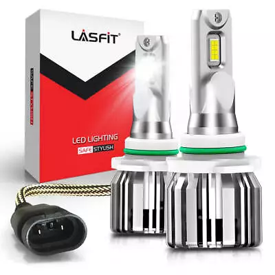 LASFIT 9005 H11 H7 9006 H1 LED Headlight Bulbs High Low Beam Bright White 6000K • $39.99