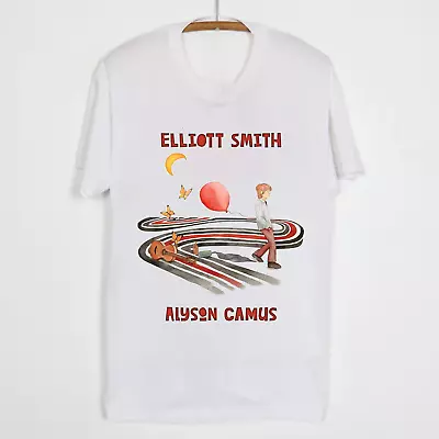Elliott Smith Shirt White Gift For Fan All Size S-5XL AC2022 • $22.49