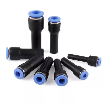 £1.91 • Buy Push Fit Stem Reducer Pneumatic Push In Fitting Hose Tube