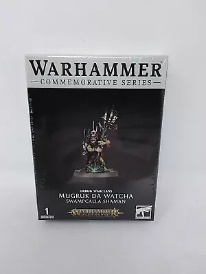 Warhammer AoS Orruk Warclans Mugruk Da Watcha Swampcalla Shaman Miniature • $29.99