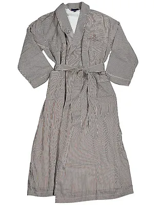 Majestic International Mens Long Sleeve Spa One Size Fits Most Bathrobe Robe • $27