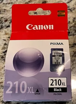 New Canon Pixma PG-210XL Black Print Sealed Ink Cartridge NIB Made In Japan • $12.95