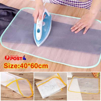 $6.55 • Buy 2PCS Heat Protective Ironing Cloth Protective Ironing Saving Mesh Pressing Pad