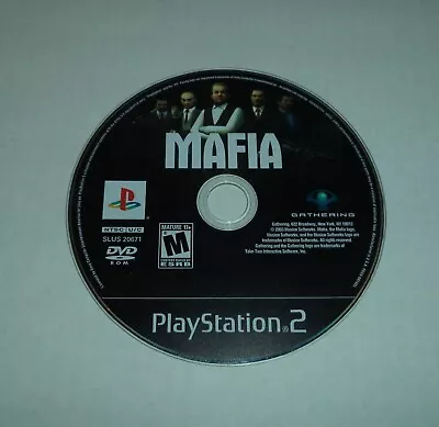 Mafia (2004) For PlayStation 2 PS2 Disc Only • $9.49