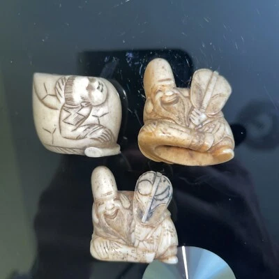 £40 • Buy Three Japanese Netsukes 