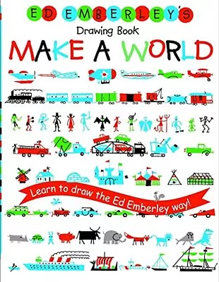 Ed Emberley's Drawing Book: Make A World (Ed Emberley Drawing Books) • $4.53