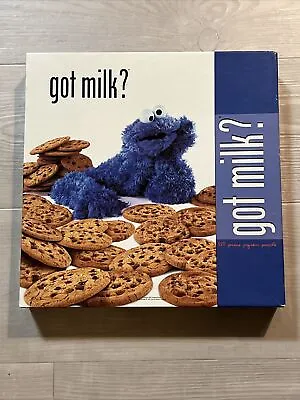 Jim Henson’s Cookie Monster “got Milk?” 550pc Jigsaw Puzzle Ceaco NEW IN BOX • $45.55